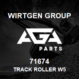 71674 Wirtgen Group TRACK ROLLER W5 | AGA Parts