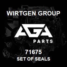 71675 Wirtgen Group SET OF SEALS | AGA Parts