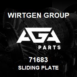 71683 Wirtgen Group SLIDING PLATE | AGA Parts