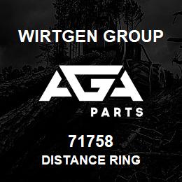 71758 Wirtgen Group DISTANCE RING | AGA Parts