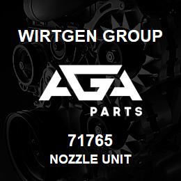 71765 Wirtgen Group NOZZLE UNIT | AGA Parts