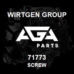 71773 Wirtgen Group SCREW | AGA Parts