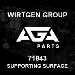 71843 Wirtgen Group SUPPORTING SURFACE | AGA Parts