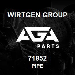 71852 Wirtgen Group PIPE | AGA Parts