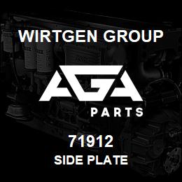 71912 Wirtgen Group SIDE PLATE | AGA Parts