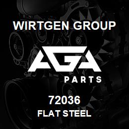 72036 Wirtgen Group FLAT STEEL | AGA Parts