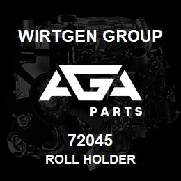 72045 Wirtgen Group ROLL HOLDER | AGA Parts