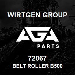 72067 Wirtgen Group BELT ROLLER B500 | AGA Parts