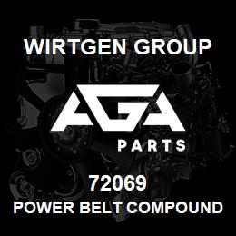 72069 Wirtgen Group POWER BELT COMPOUND UNIT | AGA Parts