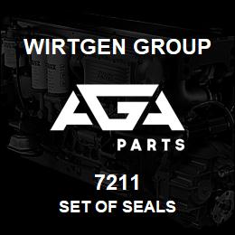 7211 Wirtgen Group SET OF SEALS | AGA Parts