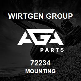 72234 Wirtgen Group MOUNTING | AGA Parts