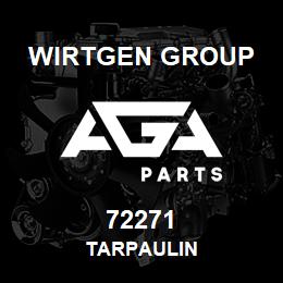 72271 Wirtgen Group TARPAULIN | AGA Parts