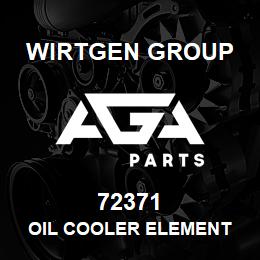 72371 Wirtgen Group OIL COOLER ELEMENT | AGA Parts