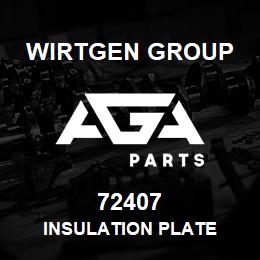 72407 Wirtgen Group INSULATION PLATE | AGA Parts