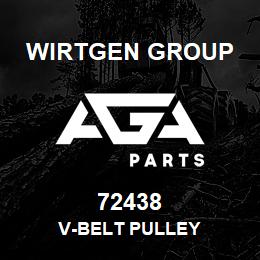 72438 Wirtgen Group V-BELT PULLEY | AGA Parts