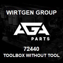 72440 Wirtgen Group TOOLBOX WITHOUT TOOLS | AGA Parts