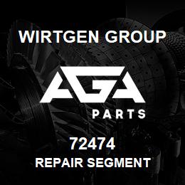 72474 Wirtgen Group REPAIR SEGMENT | AGA Parts