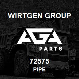 72575 Wirtgen Group PIPE | AGA Parts