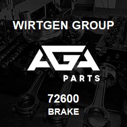 72600 Wirtgen Group BRAKE | AGA Parts