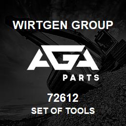 72612 Wirtgen Group SET OF TOOLS | AGA Parts