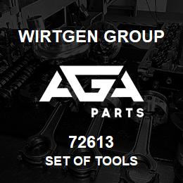 72613 Wirtgen Group SET OF TOOLS | AGA Parts