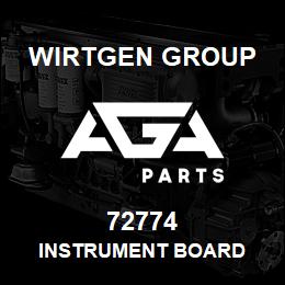 72774 Wirtgen Group INSTRUMENT BOARD | AGA Parts