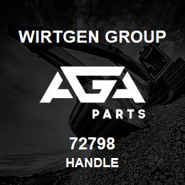 72798 Wirtgen Group HANDLE | AGA Parts