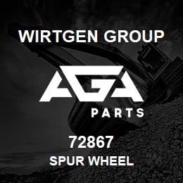 72867 Wirtgen Group SPUR WHEEL | AGA Parts