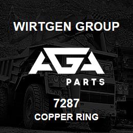 7287 Wirtgen Group COPPER RING | AGA Parts