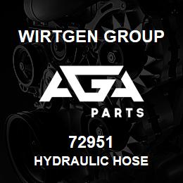 72951 Wirtgen Group HYDRAULIC HOSE | AGA Parts