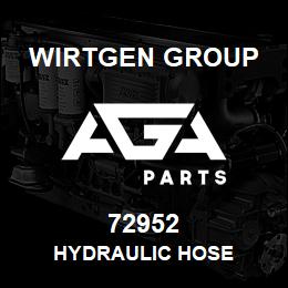 72952 Wirtgen Group HYDRAULIC HOSE | AGA Parts