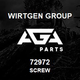 72972 Wirtgen Group SCREW | AGA Parts