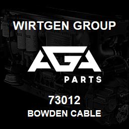 73012 Wirtgen Group BOWDEN CABLE | AGA Parts