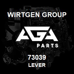 73039 Wirtgen Group LEVER | AGA Parts