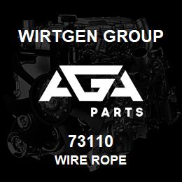 73110 Wirtgen Group WIRE ROPE | AGA Parts