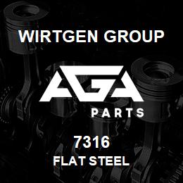 7316 Wirtgen Group FLAT STEEL | AGA Parts