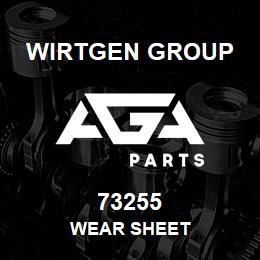 73255 Wirtgen Group WEAR SHEET | AGA Parts