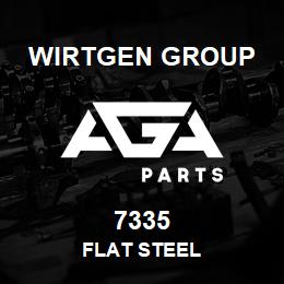 7335 Wirtgen Group FLAT STEEL | AGA Parts