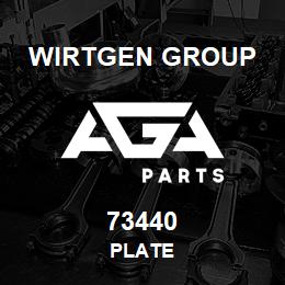 73440 Wirtgen Group PLATE | AGA Parts