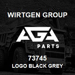 73745 Wirtgen Group LOGO BLACK GREY | AGA Parts