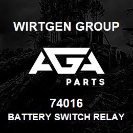 74016 Wirtgen Group BATTERY SWITCH RELAY 24V DC | AGA Parts