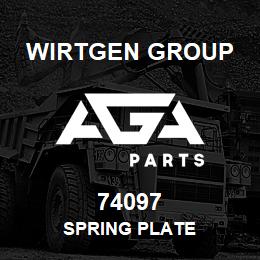 74097 Wirtgen Group SPRING PLATE | AGA Parts