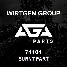 74104 Wirtgen Group BURNT PART | AGA Parts