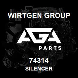 74314 Wirtgen Group SILENCER | AGA Parts