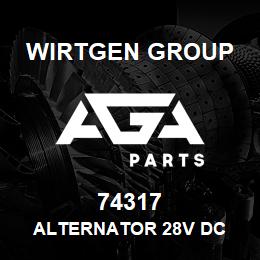 74317 Wirtgen Group ALTERNATOR 28V DC | AGA Parts