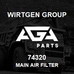 74320 Wirtgen Group MAIN AIR FILTER | AGA Parts