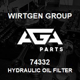 74332 Wirtgen Group HYDRAULIC OIL FILTER | AGA Parts