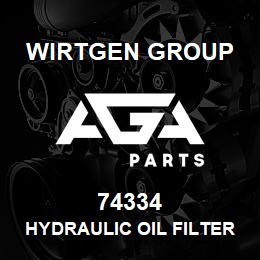 74334 Wirtgen Group HYDRAULIC OIL FILTER | AGA Parts