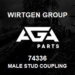 74336 Wirtgen Group MALE STUD COUPLING | AGA Parts