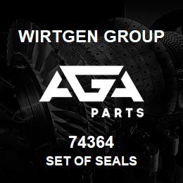 74364 Wirtgen Group SET OF SEALS | AGA Parts